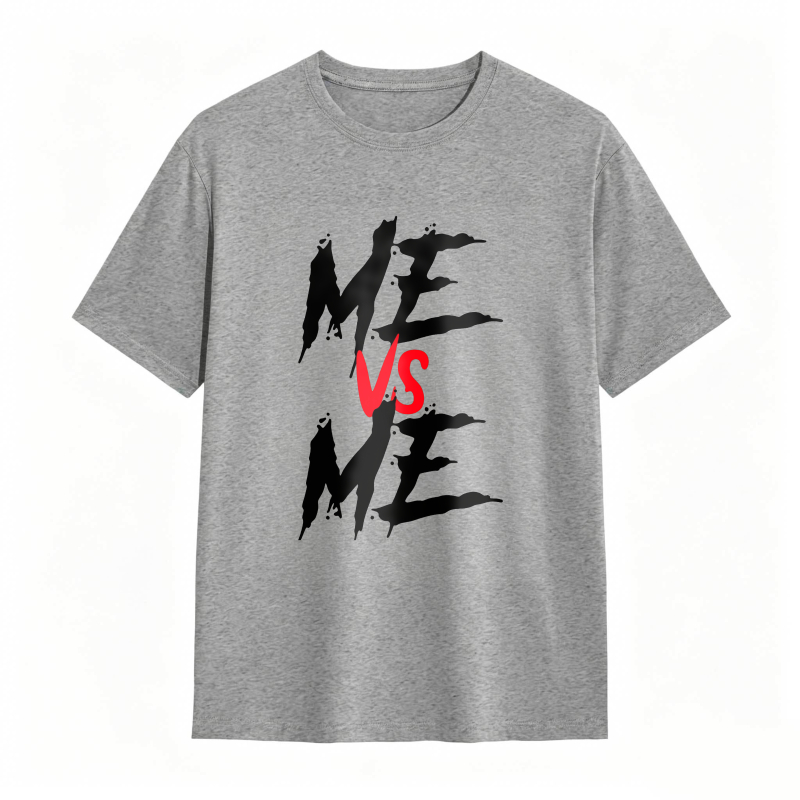 Me Vs Me Graphic Design Unisex Classic T-shirt