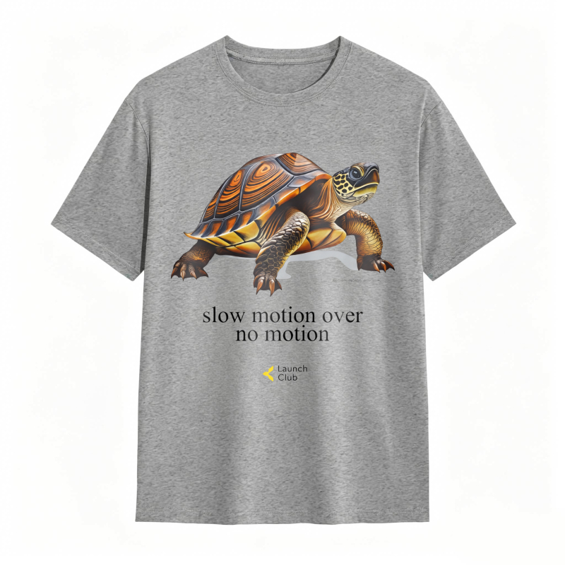 Turtle Slow Motion Over No Motion Unisex Classic T-shirt