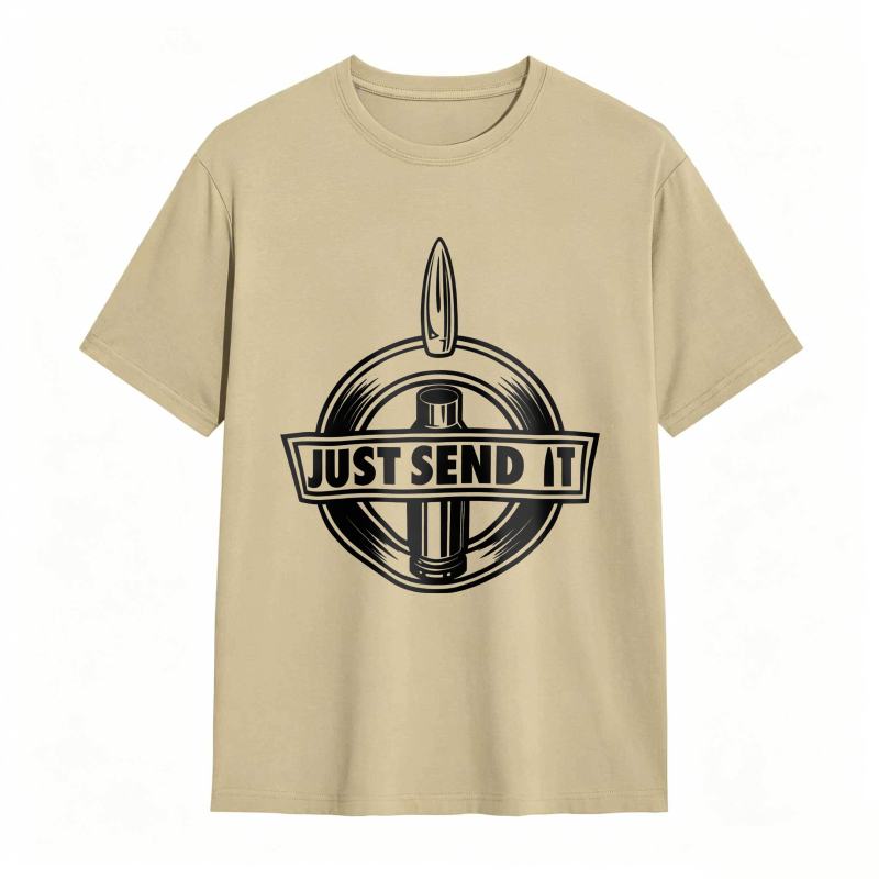 Just Send It Bullet Target Design Unisex Classic T-shirt