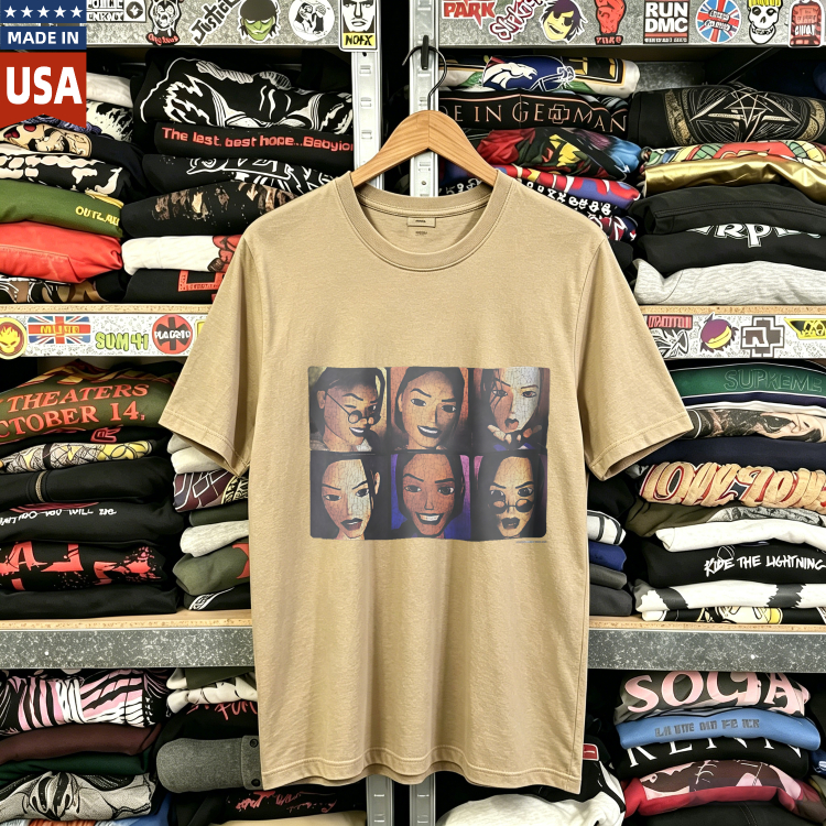 CozTee Tomb Raider Lara Croft 2001 Promo T-Shirt