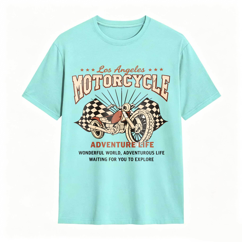Los Angeles Motorcycle Adventure Life Unisex Classic T-shirt