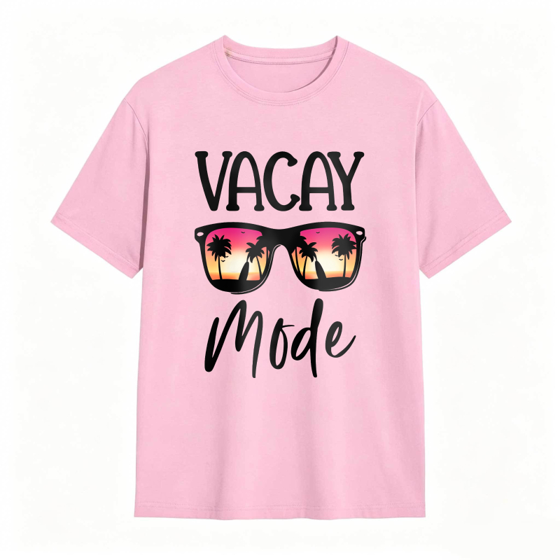 Vacay Mode Sunglasses Palm Tree Sunset Design Unisex Classic T-shirt