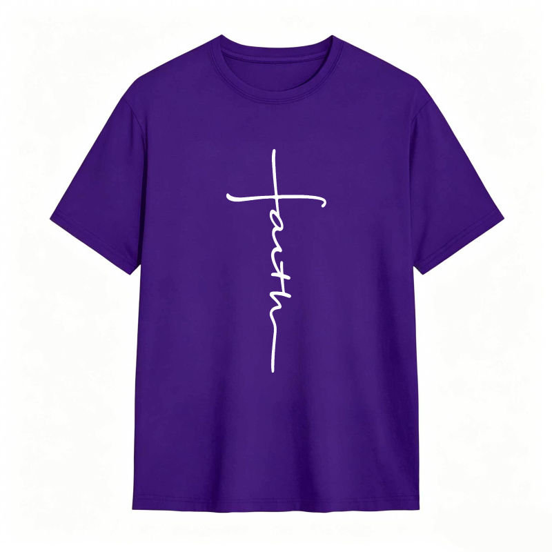 Faith Cross Print Unisex Classic T-shirt
