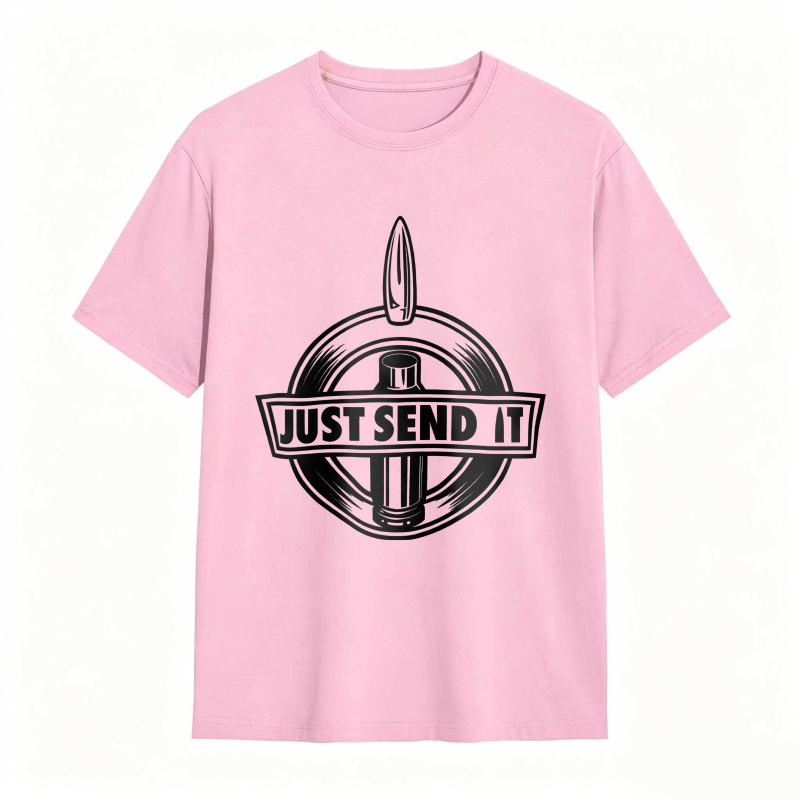 Just Send It Bullet Target Design Unisex Classic T-shirt