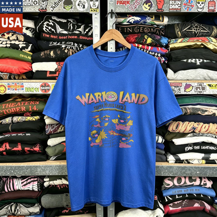 CozTee Wario Land: Super Mario Land 3 Graphic T-Shirt