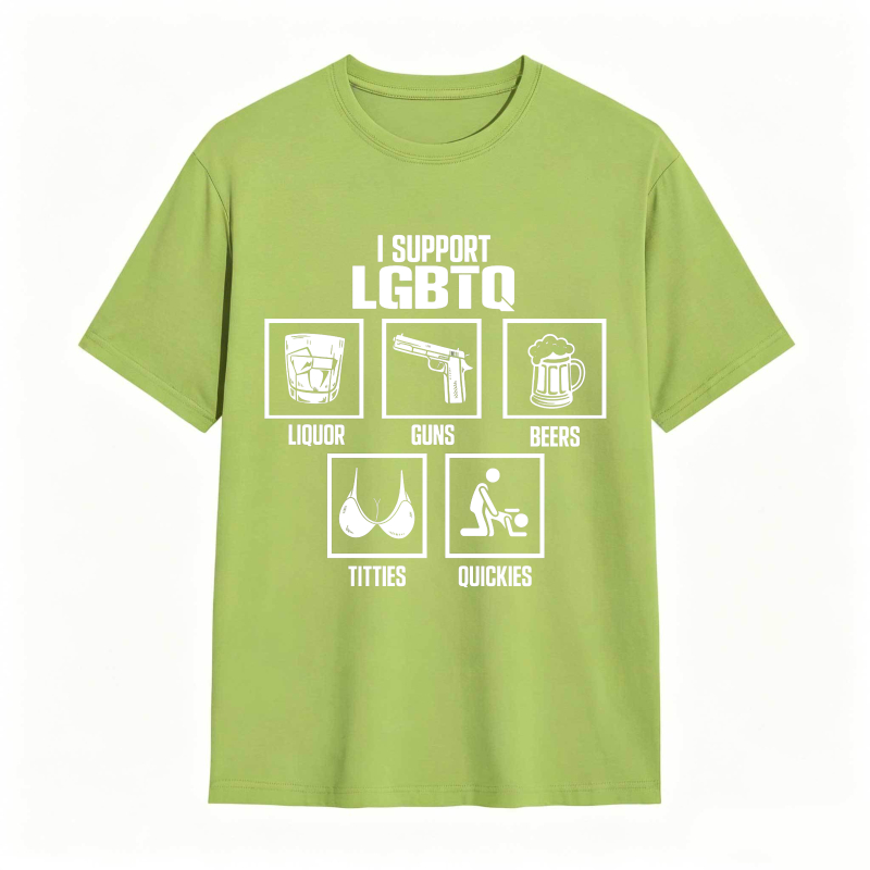 I Support LGBTQ Shirt Funny Meme Shirt
