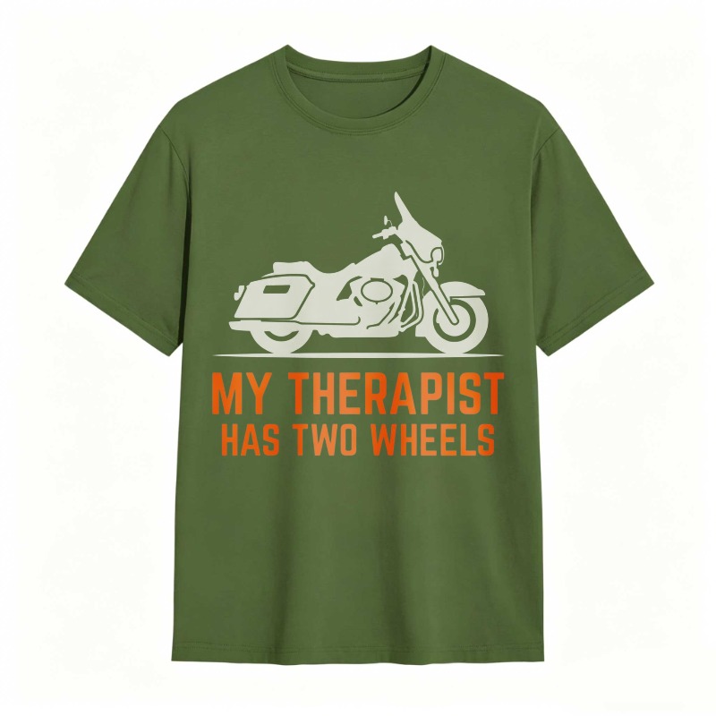 Motorcycle Therapy Quote T-shirt