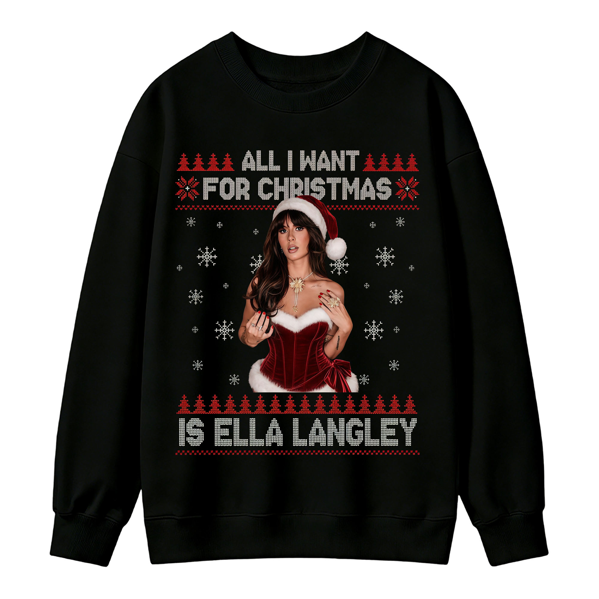 Christmas Country Music Graphic Sweatshirt