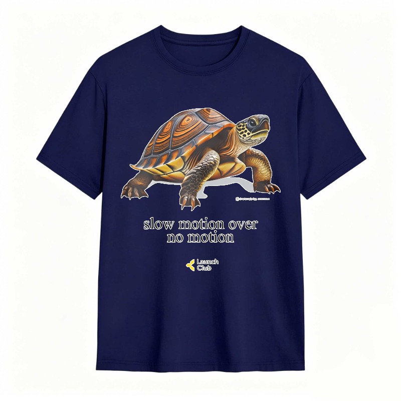 Turtle Slow Motion Over No Motion Unisex Classic T-shirt