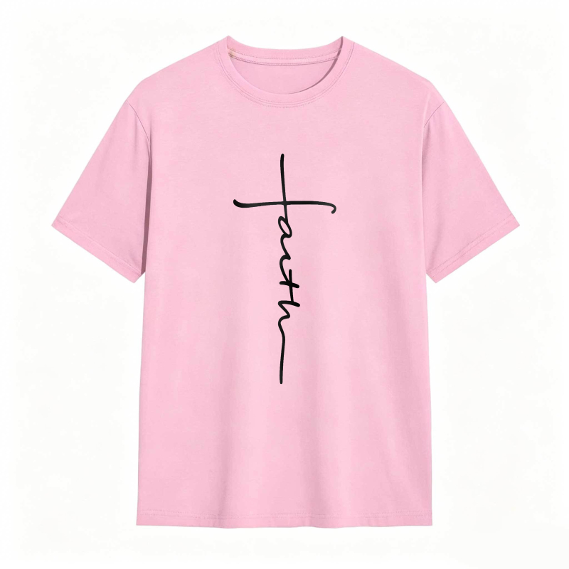 Faith Cross Print Unisex Classic T-shirt
