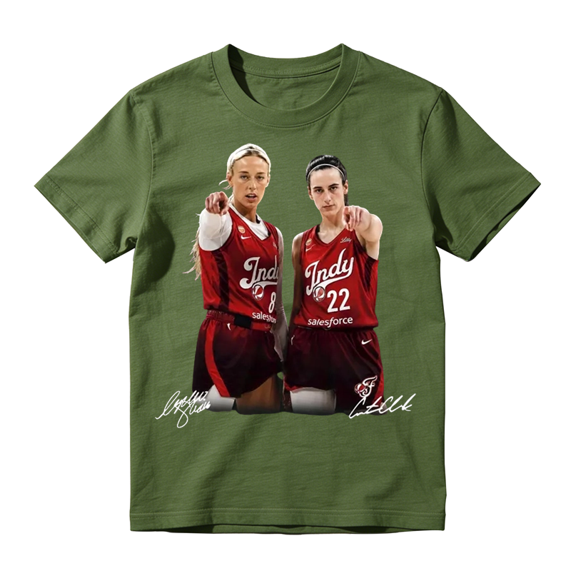 Indiana Fever Basketball Duo Graphic T Shirt
