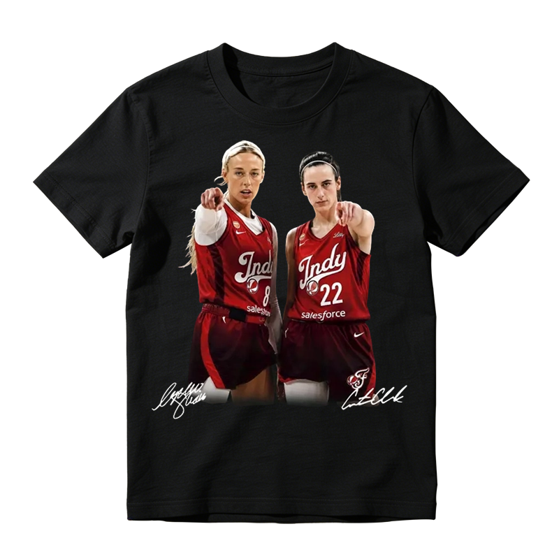 Indiana Fever Basketball Duo Graphic T Shirt