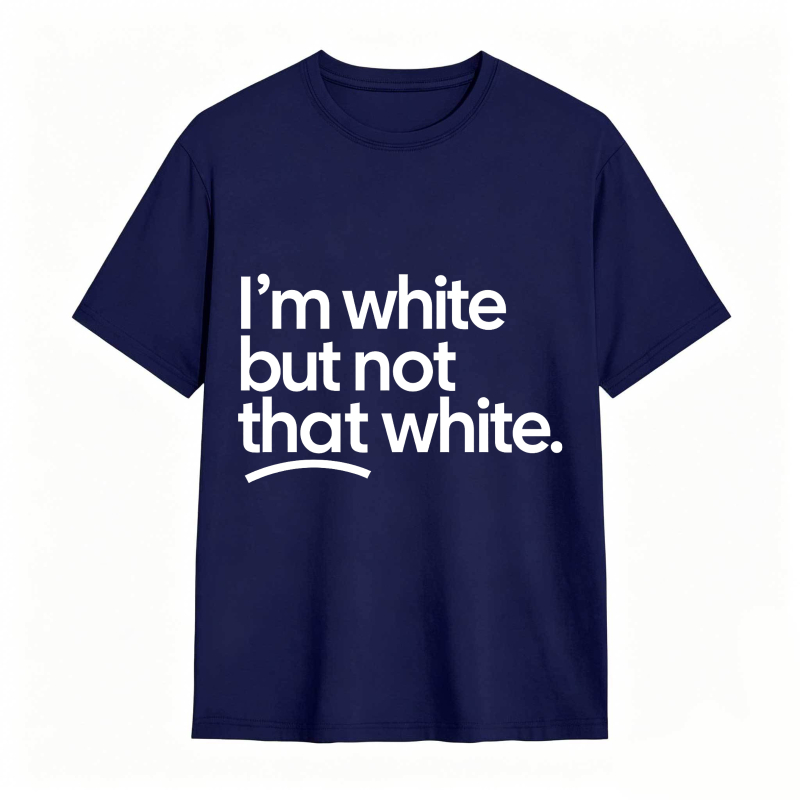 I'm white but not that white Unisex Tee