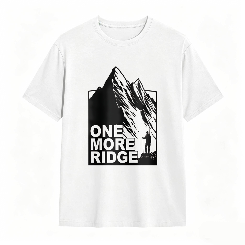 Mountain Climber One More Ridge Unisex Classic T-shirt