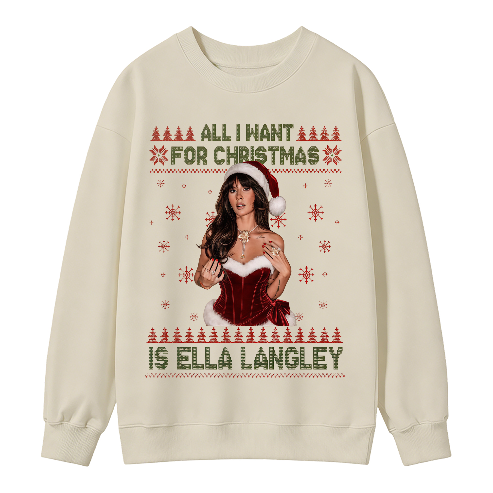 Christmas Country Music Graphic Sweatshirt