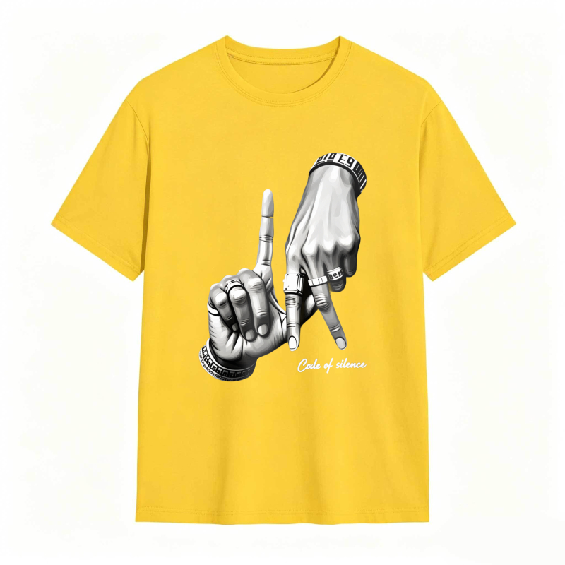 Hand Gesture Code Of Silence Unisex Classic T-shirt