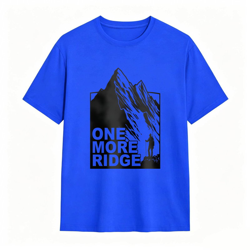 Mountain Climber One More Ridge Unisex Classic T-shirt