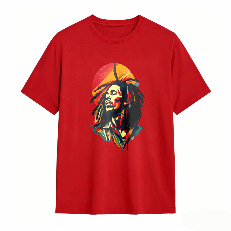Bob Marley Portrait Art Unisex Classic T-shirt