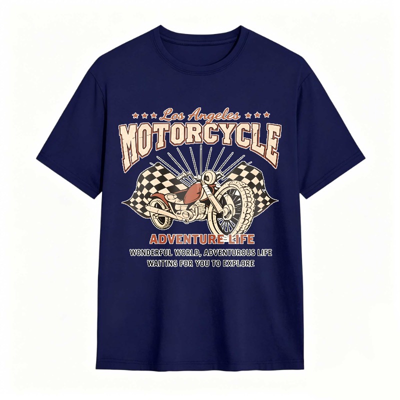 Los Angeles Motorcycle Adventure Life Unisex Classic T-shirt