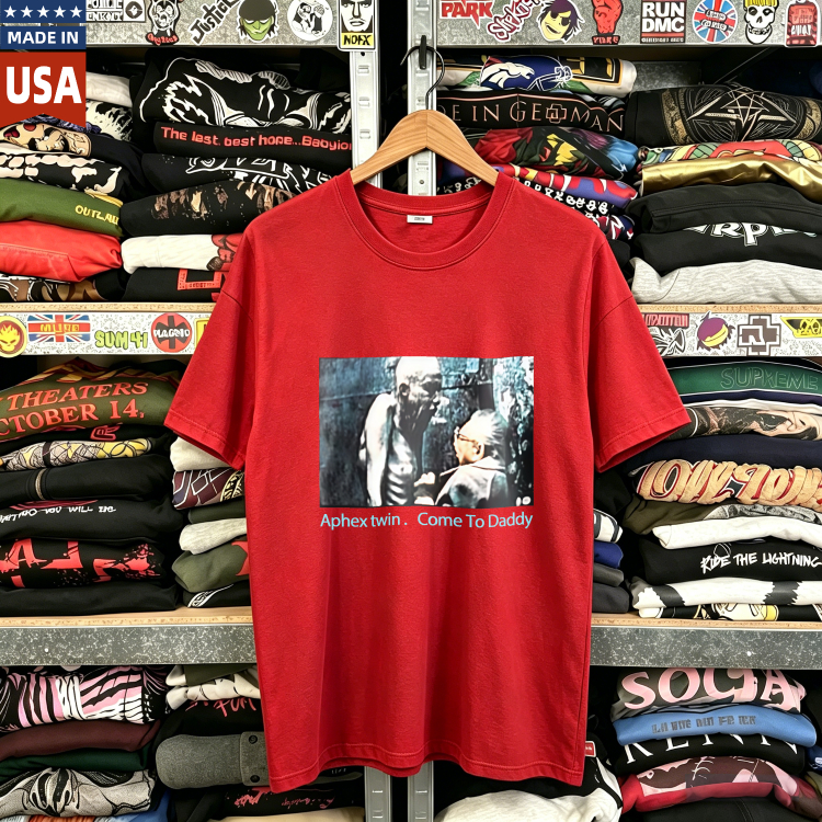 CozTee Aphex Twin. Come To Daddy Graphic T-Shirt