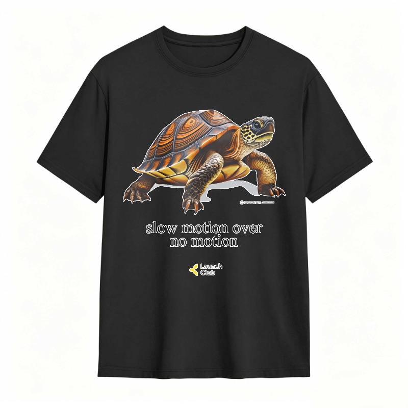 Turtle Slow Motion Over No Motion Unisex Classic T-shirt
