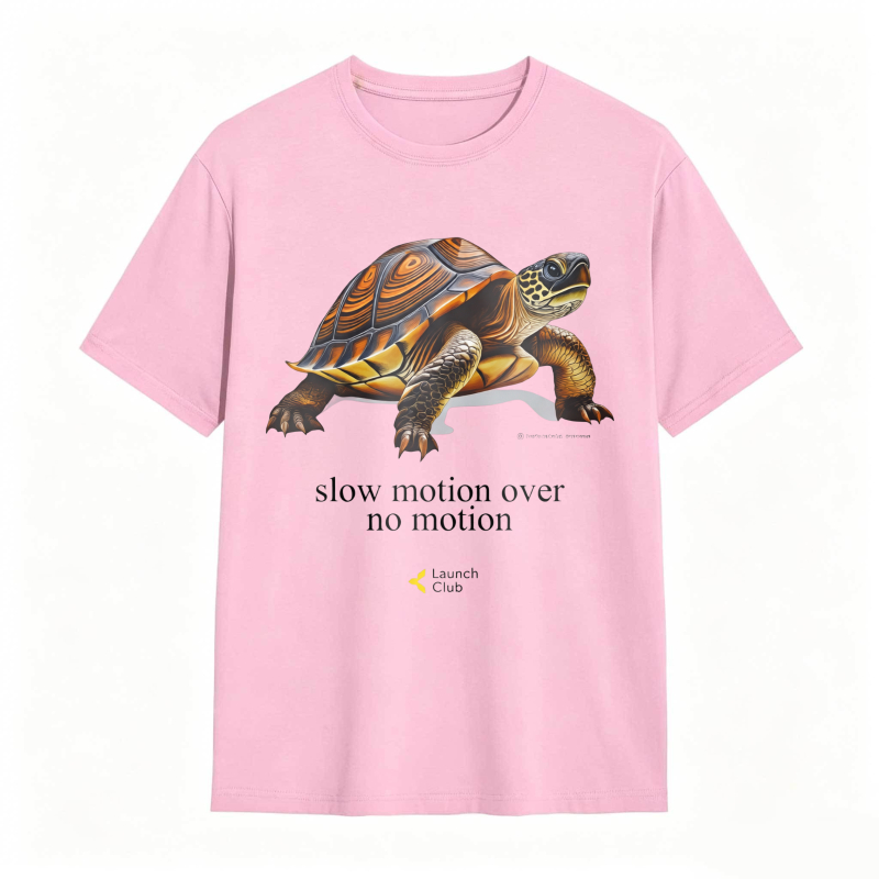 Turtle Slow Motion Over No Motion Unisex Classic T-shirt