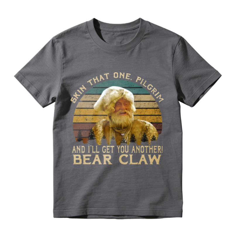 Skin That One Pilgrim And Ill Get You Another Bear Claw Vintage Retro Unisex Classic T-shirt