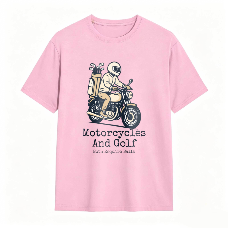 Motorcycles And Golf Both Require Skills Unisex Classic T-shirt