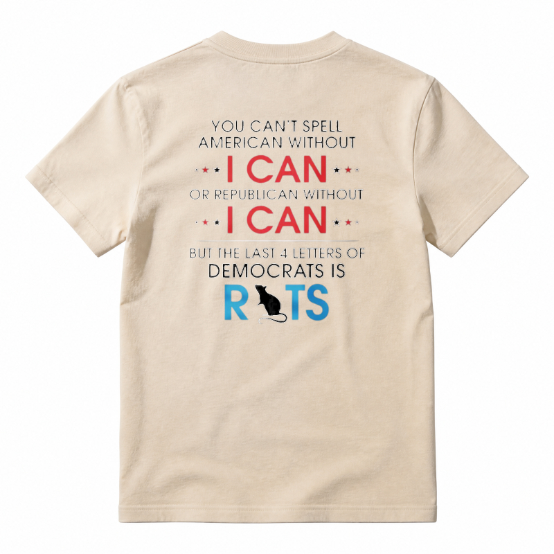 Political Statement With American Republican And Democrat Reference Unisex Classic T-shirt