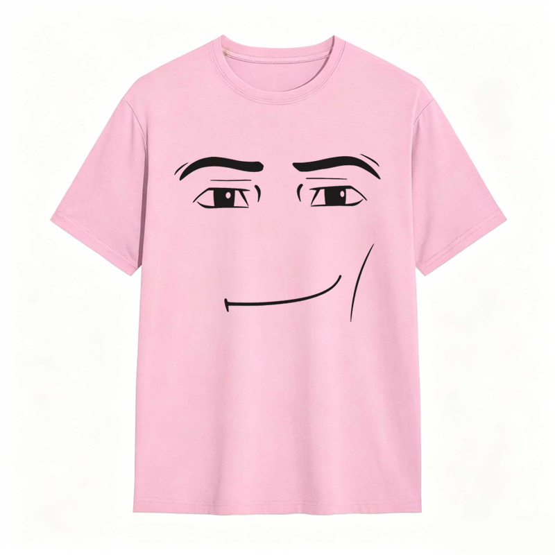 Minimalist Face Graphic T-shirt