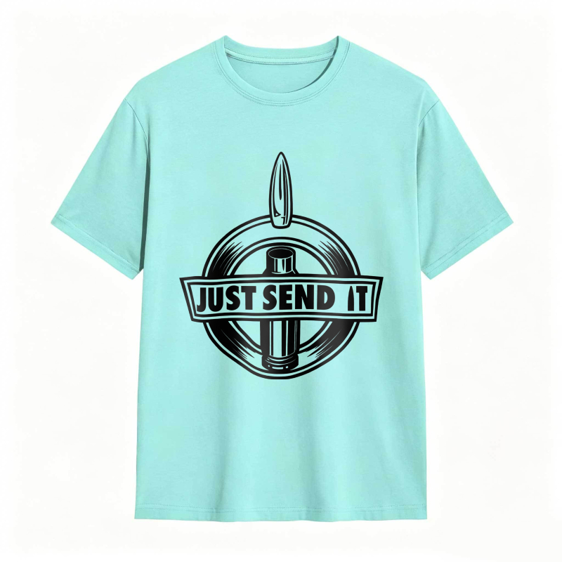 Just Send It Bullet Target Design Unisex Classic T-shirt