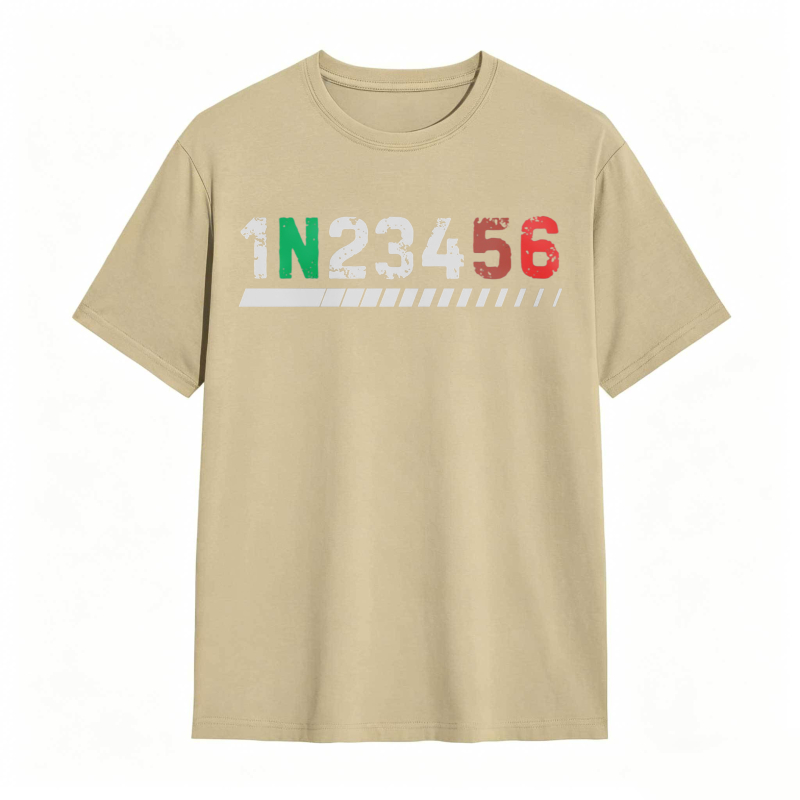 Number Sequence Design T-shirt