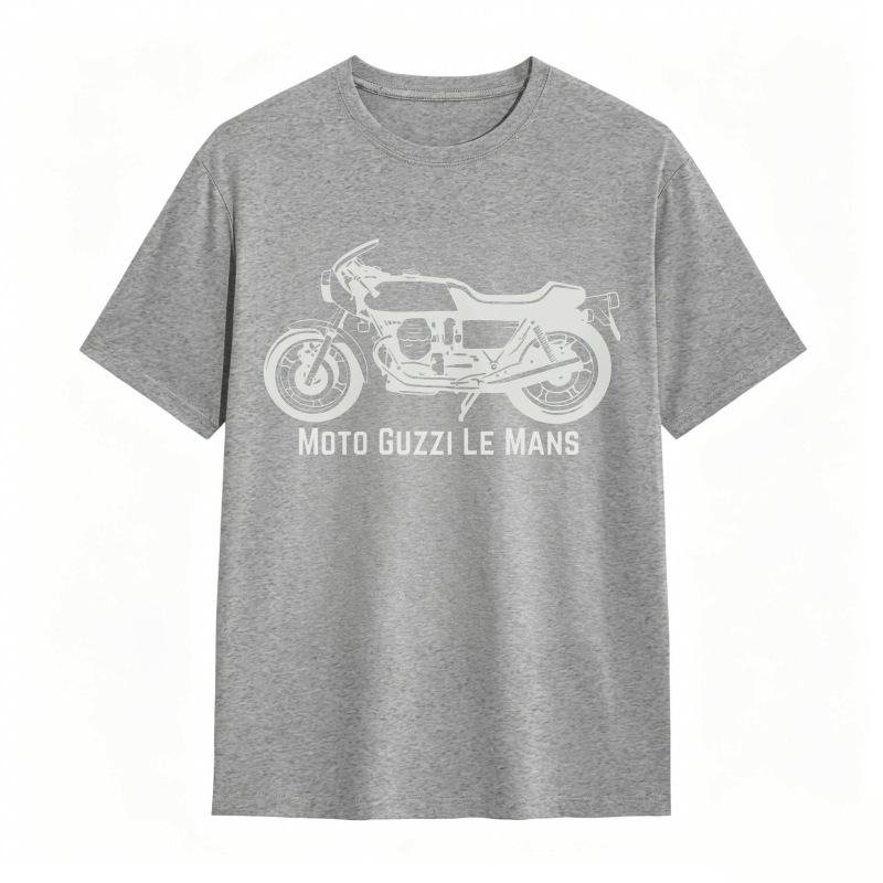Moto Guzzi Le Mans Motorcycle Graphic T-shirt