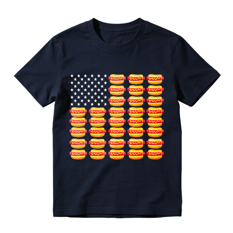 American Flag Donut Design Unisex Classic T-shirt