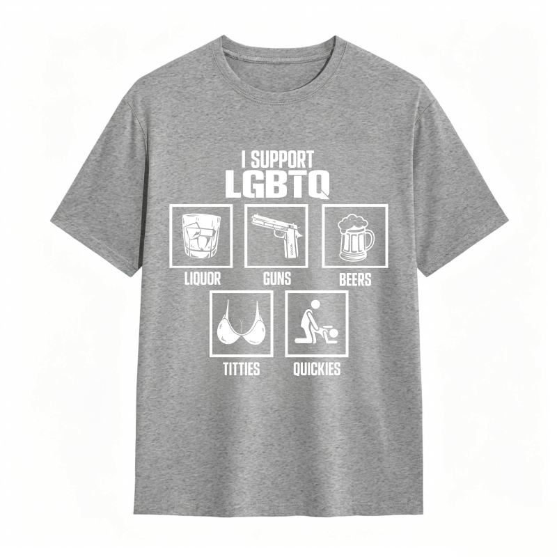 I Support LGBTQ Shirt Funny Meme Shirt