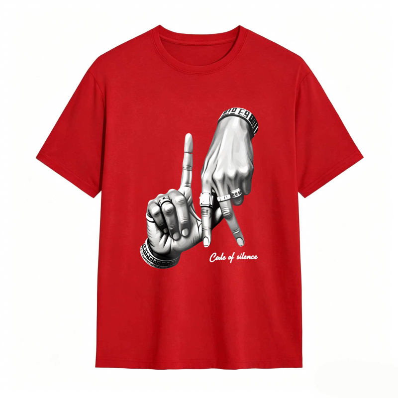 Hand Gesture Code Of Silence Unisex Classic T-shirt