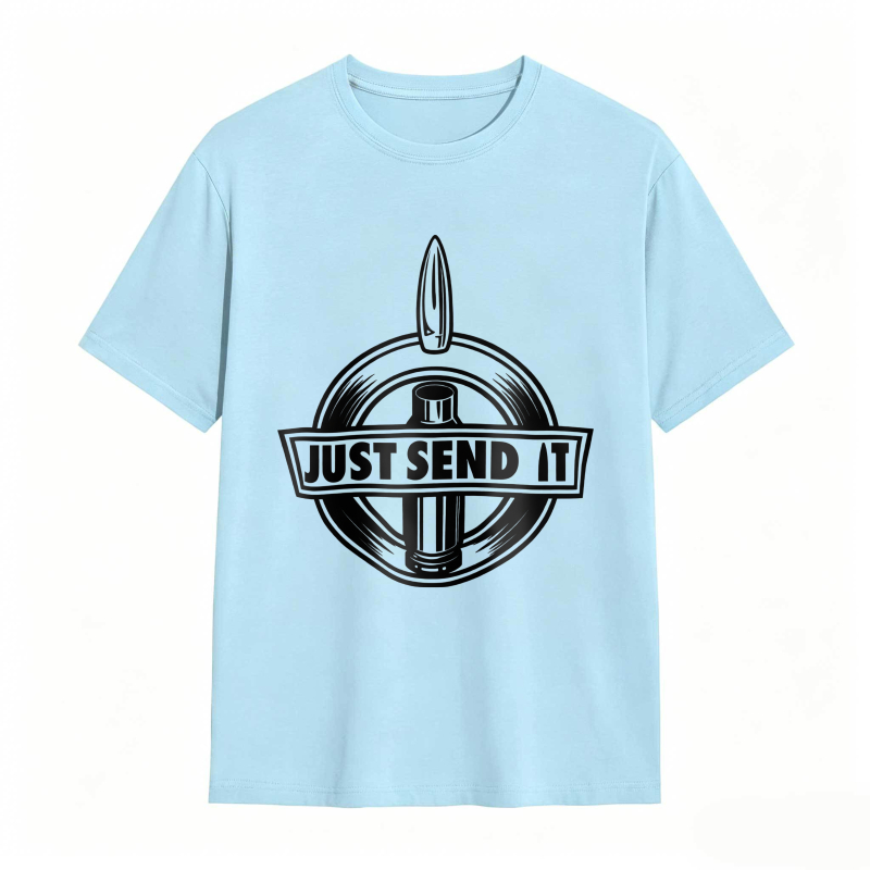 Just Send It Bullet Target Design Unisex Classic T-shirt