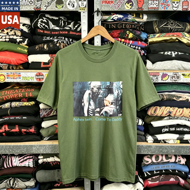 CozTee Aphex Twin. Come To Daddy Graphic T-Shirt