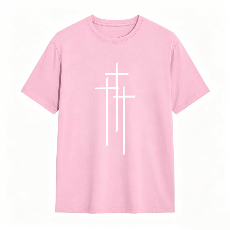 Three Crosses Design Unisex Classic T-shirt