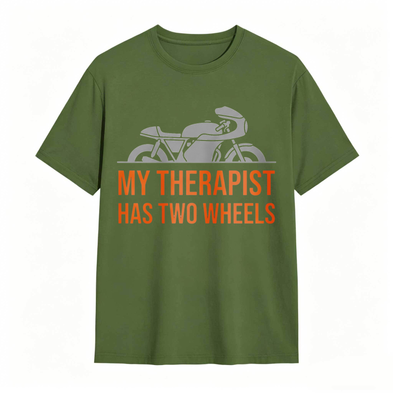 Motorcycle Therapy Quote T-shirt