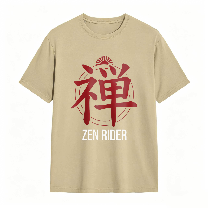 Zen Rider Kanji Symbol Unisex Classic T-shirt