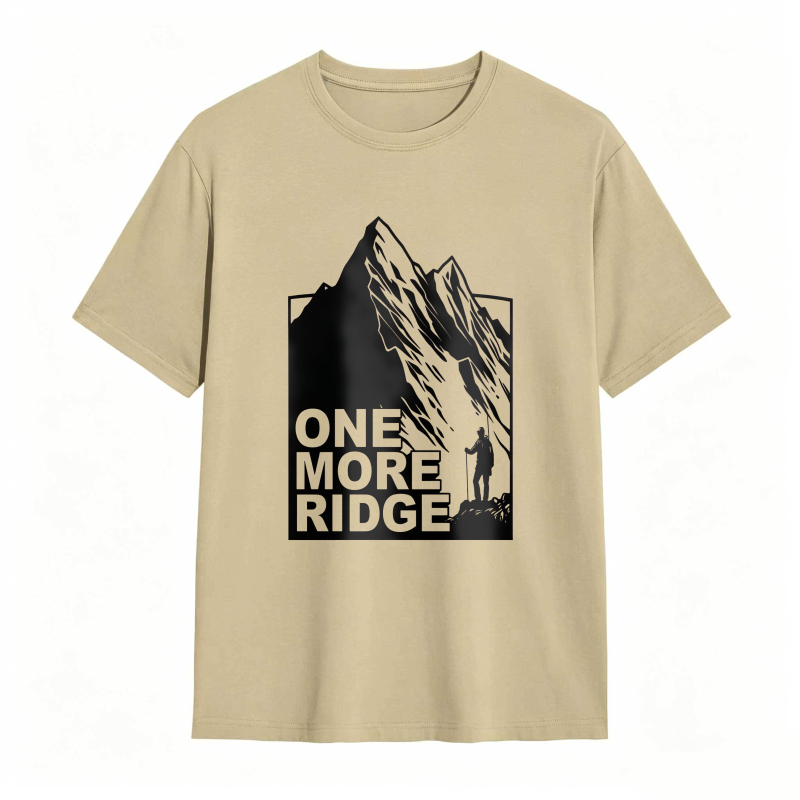 Mountain Climber One More Ridge Unisex Classic T-shirt