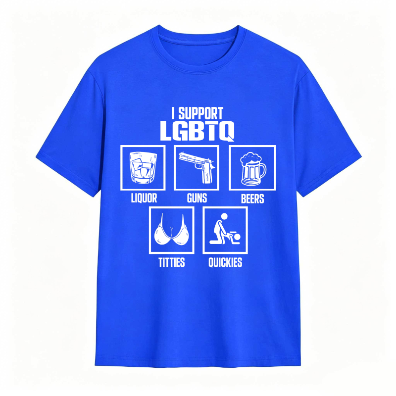 I Support LGBTQ Shirt Funny Meme Shirt