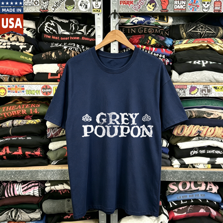 CozTee 90s Grey Poupon Mustard Promo Rare Graphic T-Shirt
