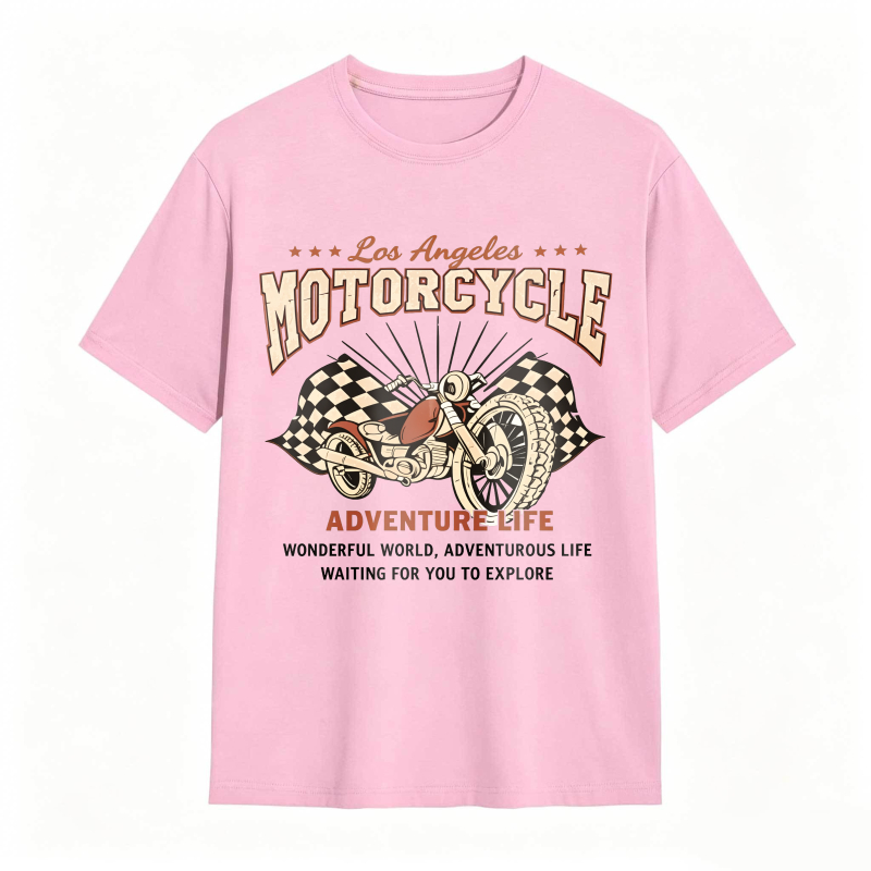 Los Angeles Motorcycle Adventure Life Unisex Classic T-shirt