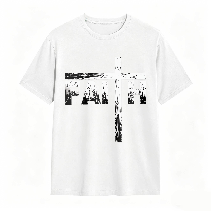 Vintage Faith Cross Unisex Classic T-shirt