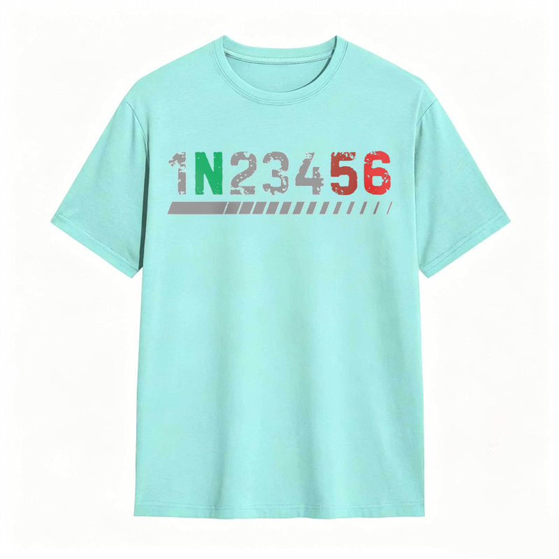 Number Sequence Design T-shirt