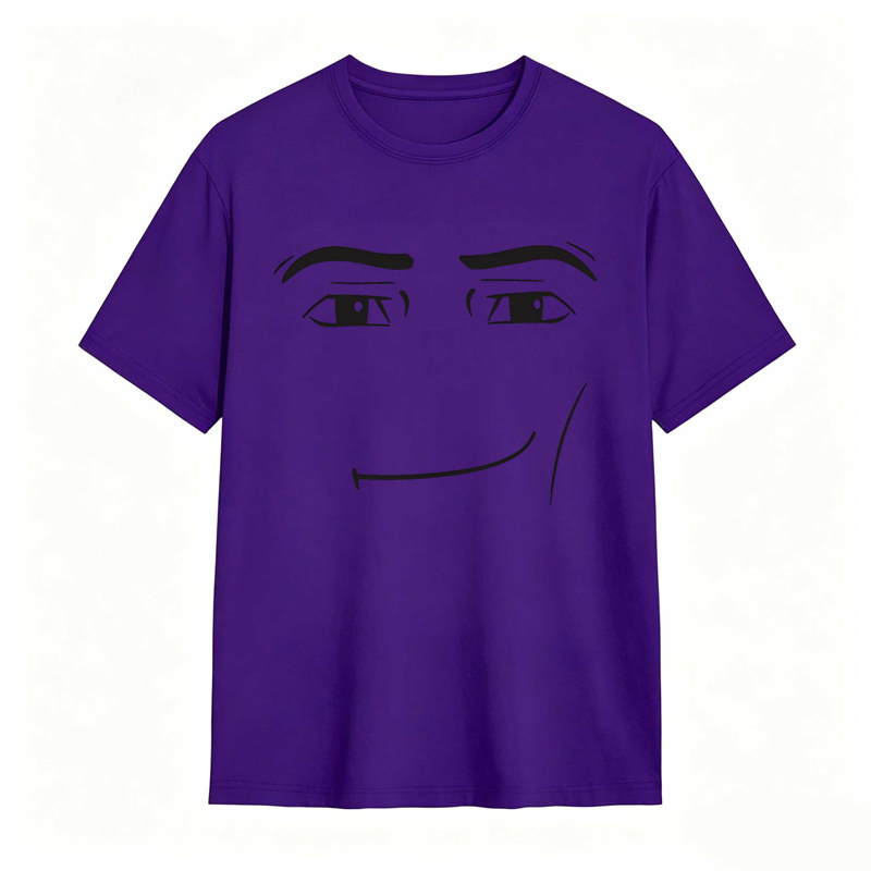 Minimalist Face Graphic T-shirt