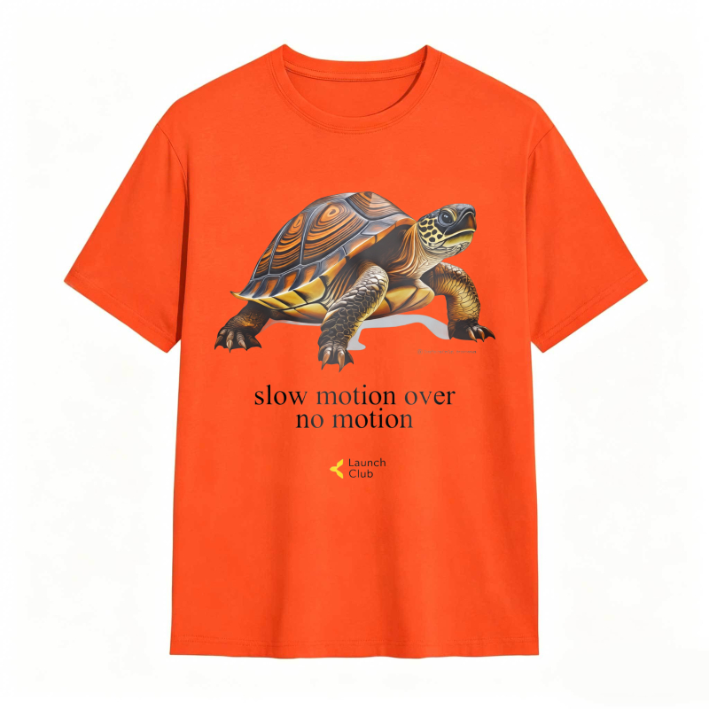 Turtle Slow Motion Over No Motion Unisex Classic T-shirt