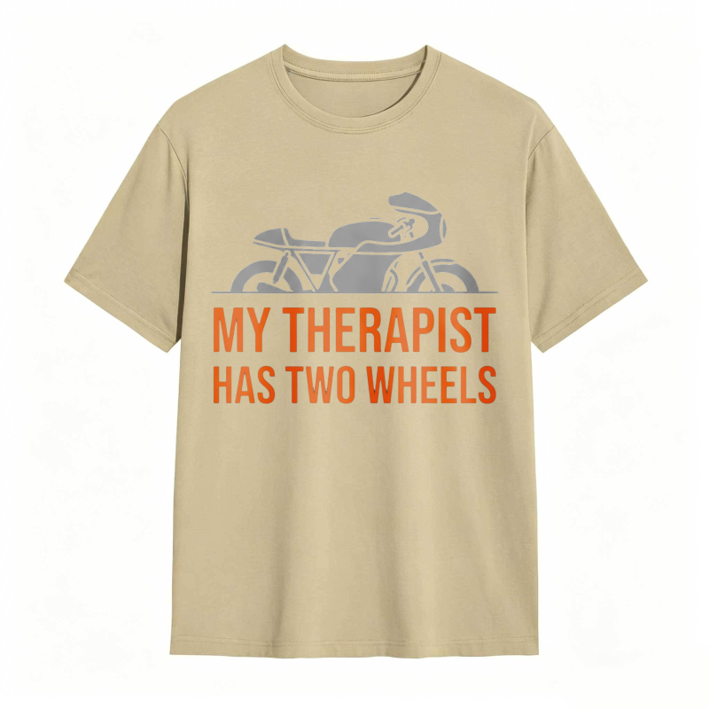 Motorcycle Therapy Quote T-shirt